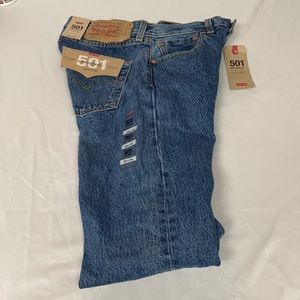 Levi’s Jeans 501 Original 29x34 NEW WITH TAGS